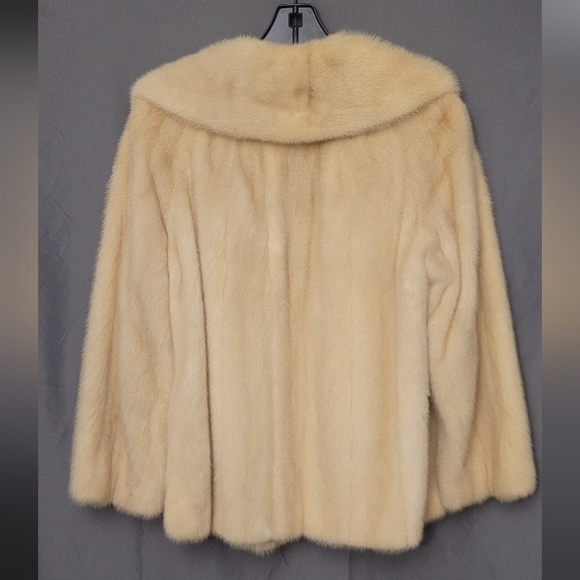 Miller & Rhoads Vintage Tourmaline Mink Fur Coat Women's - Picture 3 of 7